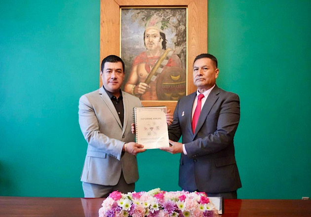 Presenta titular del OFS programa anual de actividades al Congreso local
