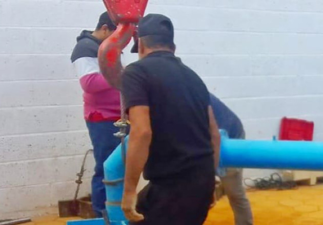 Informa Capamh que atiende avería en el pozo de Santa Ana Ríos