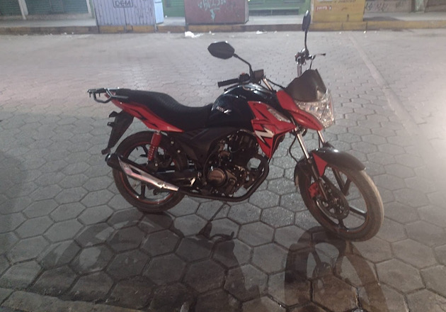 Asegura Policía de Chiautempan motocicleta con reporte de robo