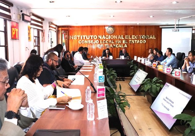 Reporta INE avance favorable del proceso electoral federal en Tlaxcala