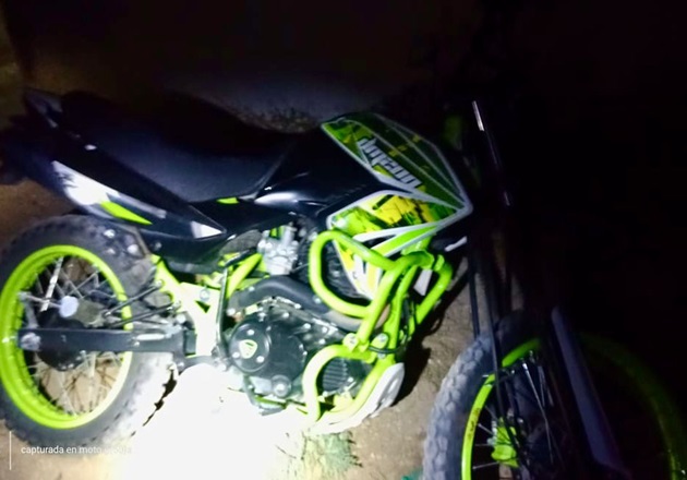 Asegura Policía de Chiautempan motocicleta con reporte de robo