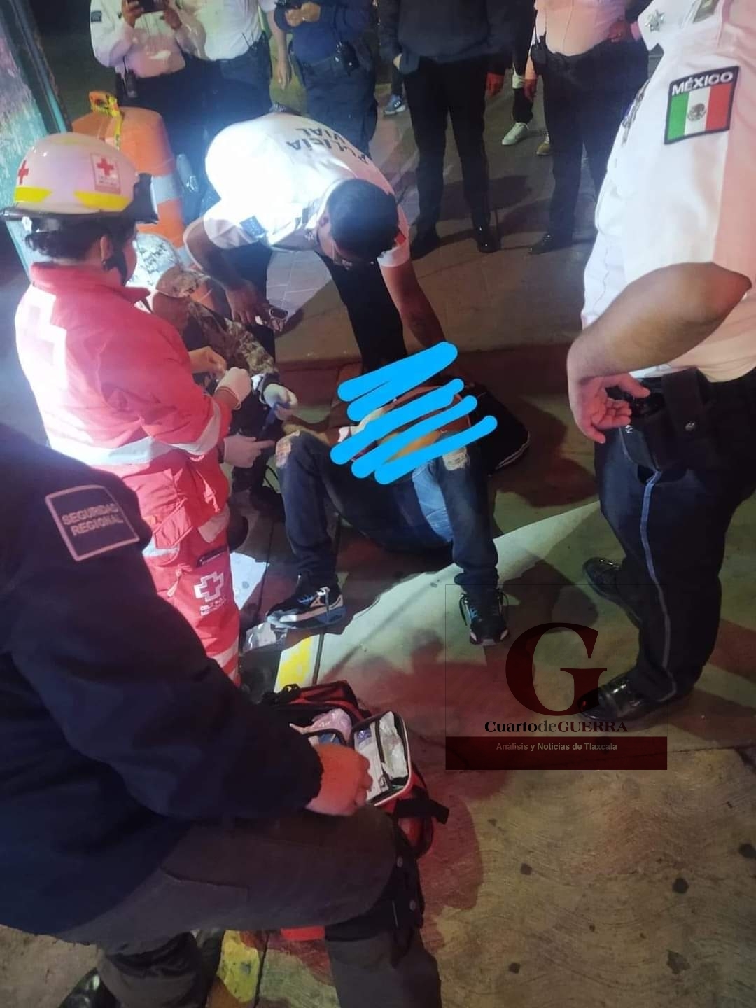 Balean a trabajador de centro nocturno en Chiautempan