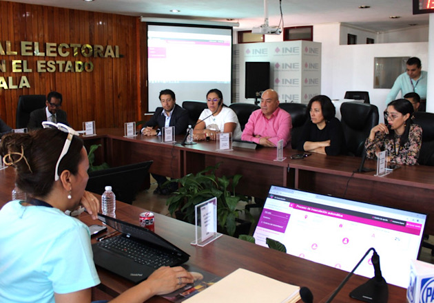 Realiza INE Tlaxcala segunda insaculación del PEC 2023-2024