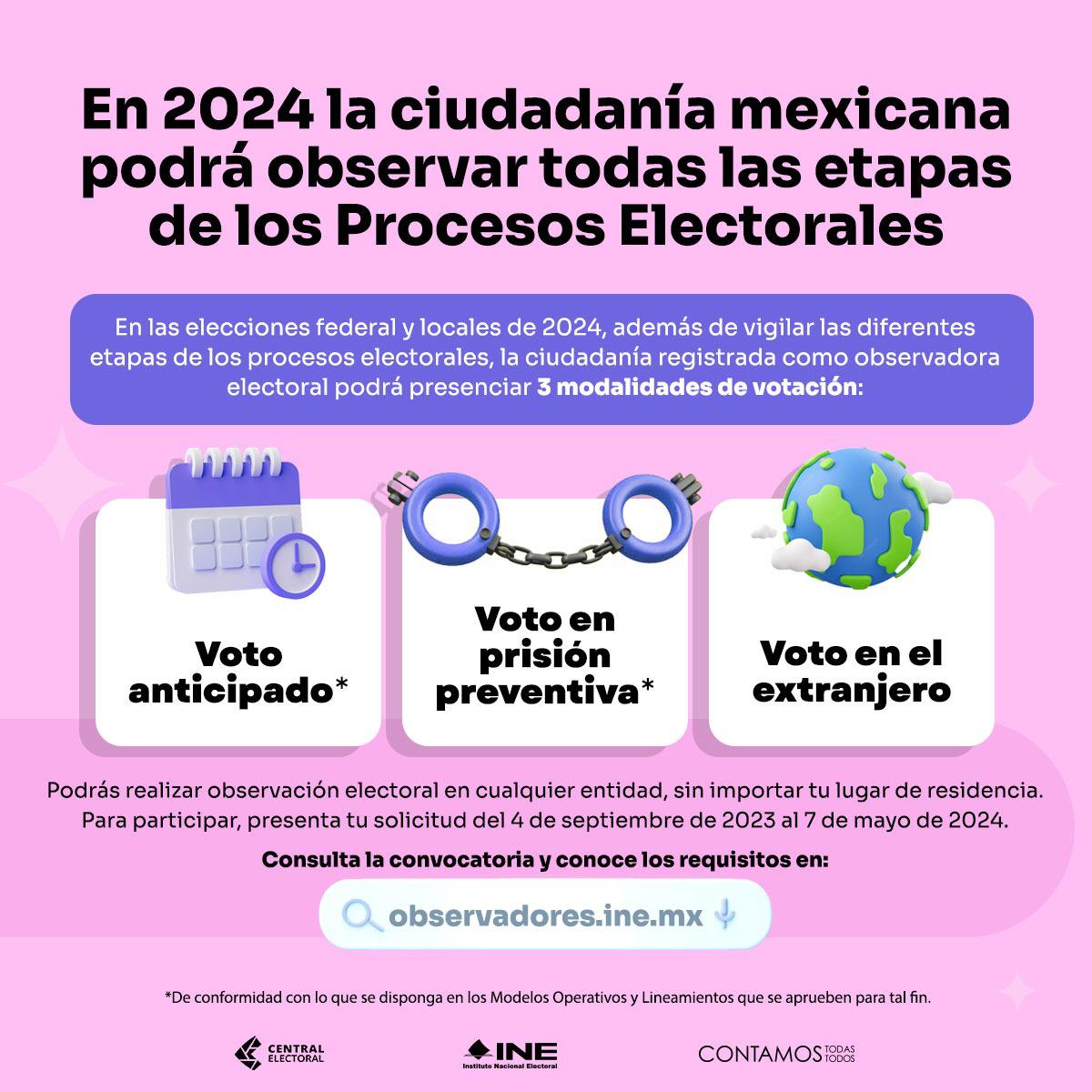 A observar proceso electoral y comicios, llama INE Tlaxcala