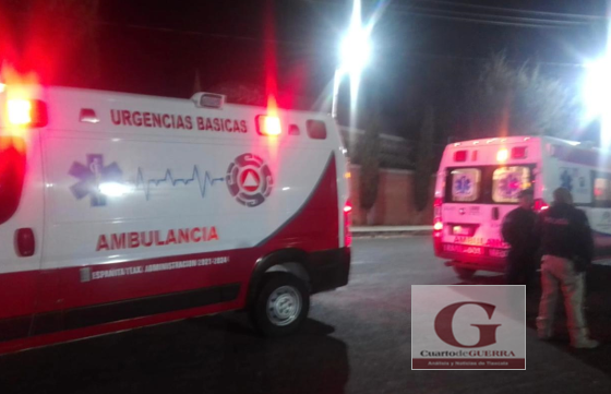Hieren de bala a dos hombres en Hueyotlipan, tras una supuesta discusión