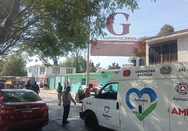 Por rencillas familiares, balean a un hombre; dos más fueron detenidos, en Apizaco