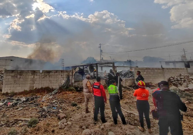 Sofocan Protección Civil y Seguridad Pública de Huamantla dos incendios
