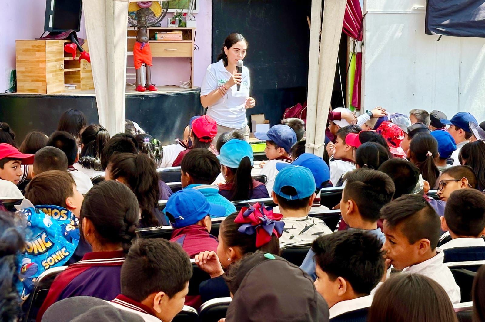 Promueve gobierno municipal de Huamantla cultura del uso responsable de la energía eléctrica