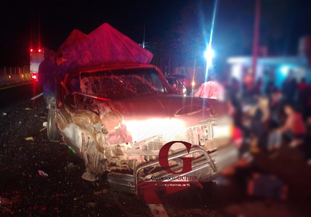 Muere mujer en accidente sobre la México-Veracruz; regresaba junto a sus familiares de una fiesta