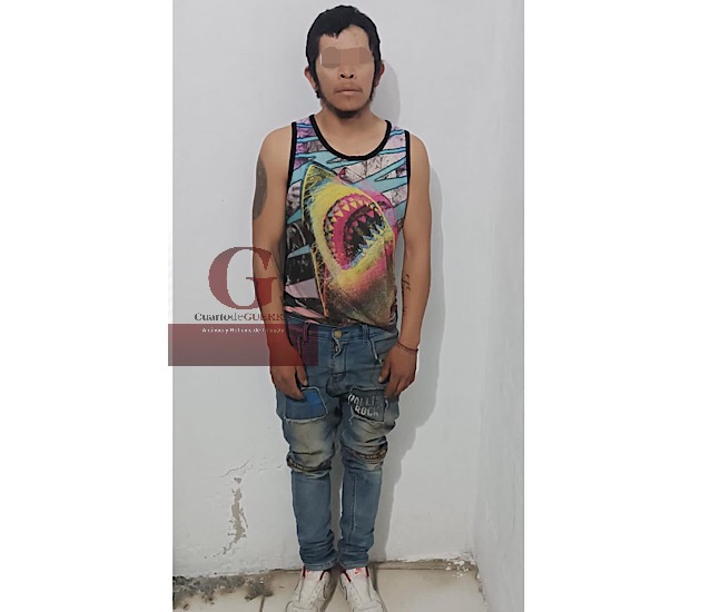 Agarran al ‘pastillas’ con 27 bolsitas de ‘cristal’, en Atltzayanca