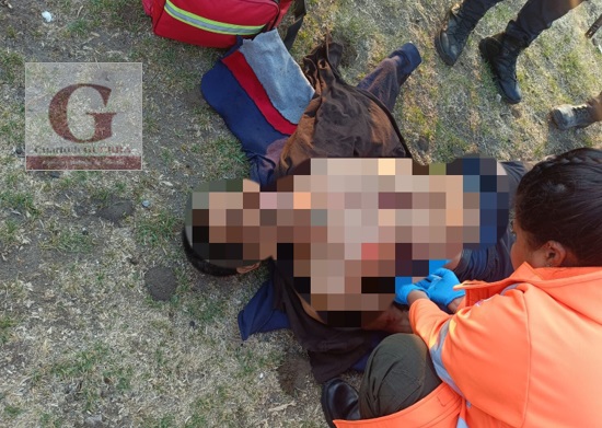 Hieren a un hombre con postas, en Huamantla