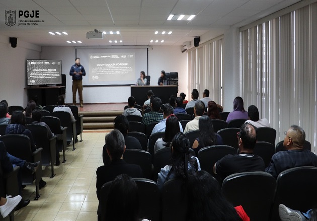 Imparten PGJE y Comisión Nacional de Búsqueda curso en identificación de osamenta