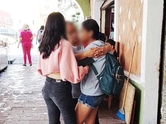 Policía de Huamantla brinda acompañamiento a familiares de persona con ficha de búsqueda