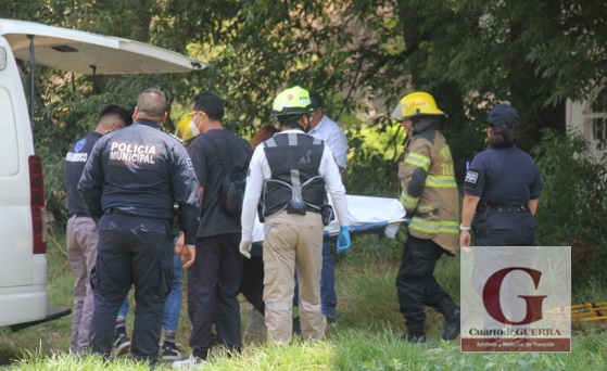 Flotando en la presa de Quiahuixtlán, ubican cadáver de un hombre