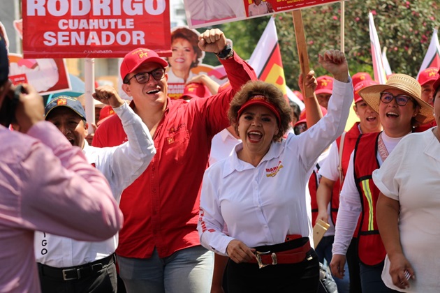 Impulsar leyes que sí le sirvan a la gente, compromiso de Marina Aguilar, candidata del PT a la diputación por el distrito 4