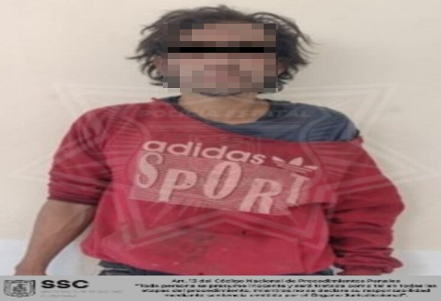 Con Mando Coordinado, SSC detiene en Zacatelco de Neptalí N por robo a domicilio