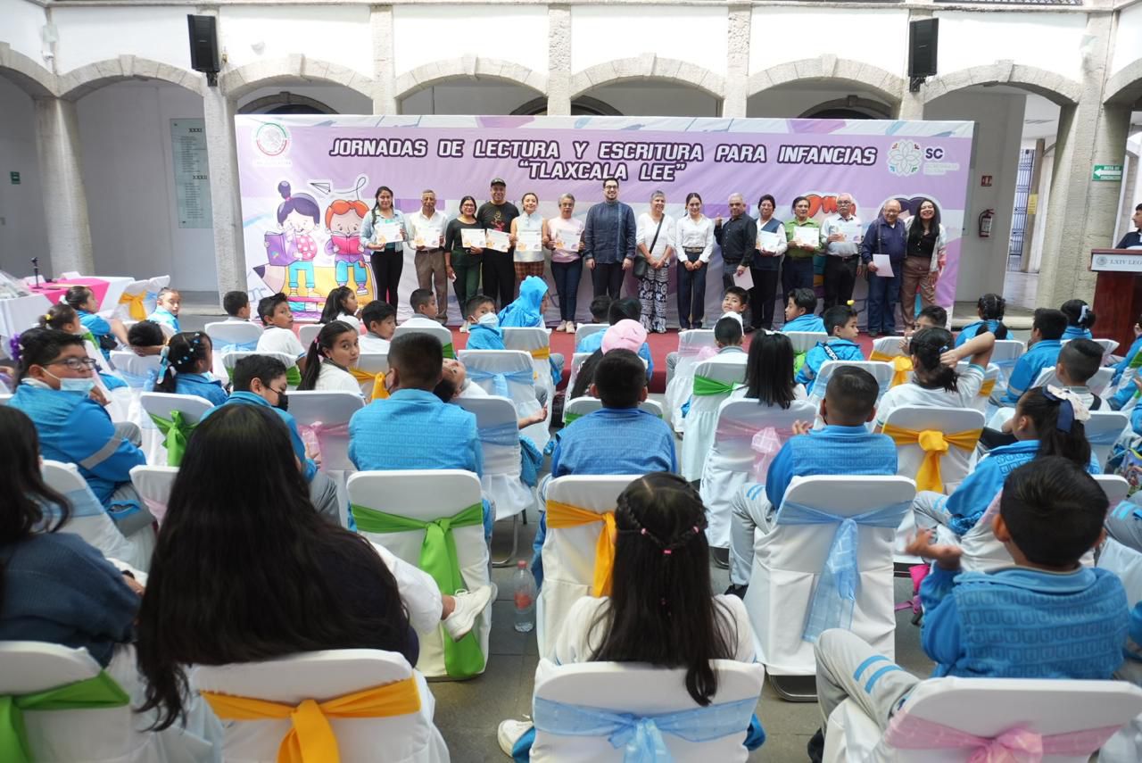 Se realizó en el Congreso de Tlaxcala la Jornada de lectura y escritura 'Tlaxcala Lee'