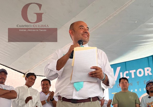 Víctor Hugo Fuentes López arranca campaña rumbo a la alcaldía de Huamantla