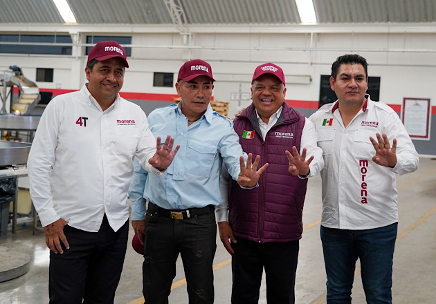 Vamos a transformar la industria en Huamantla: Carlos Pimentel