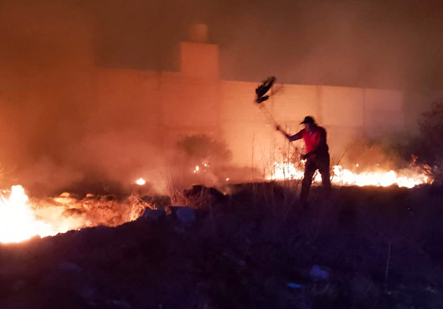 Controla Coordinación de Protección Civil de Huamantla dos incendios