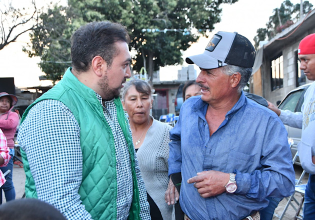 Apoyan en pueblo de Benito Juárez proyecto de continuidad de Chava Santos para Huamantla