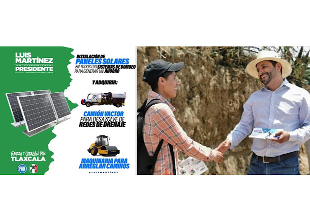 Con paneles solares para disminuir costo del agua potable, habrá ahorros para comprar maquinaria: Luis Martínez