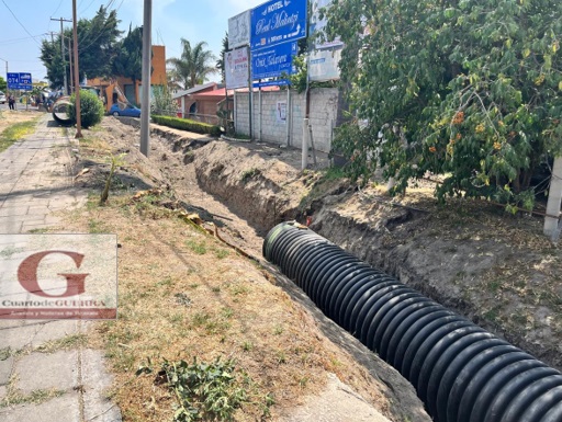 Obra municipal prende conflicto social en Totolac