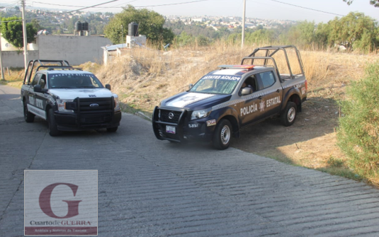 Localizan manta amenazante colgada en puente de Tizatlán,  Tlaxcala