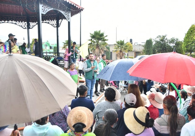Presenta Salvador Santos plan de reforestación para comunidades de Huamantla