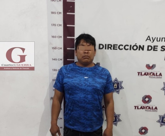 Por conducir ebrio, presidente de comunidad de Sección Segunda de Mazatecochco durmió en los separos