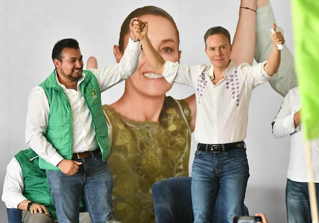 El próximo 2 de junio las propuestas del Partido Verde triunfarán: Manuel Velasco y Chava Santos