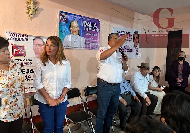 Se compromete Adán Pimentel a mejorar la calidad de vida de habitantes de la capital de Tlaxcala