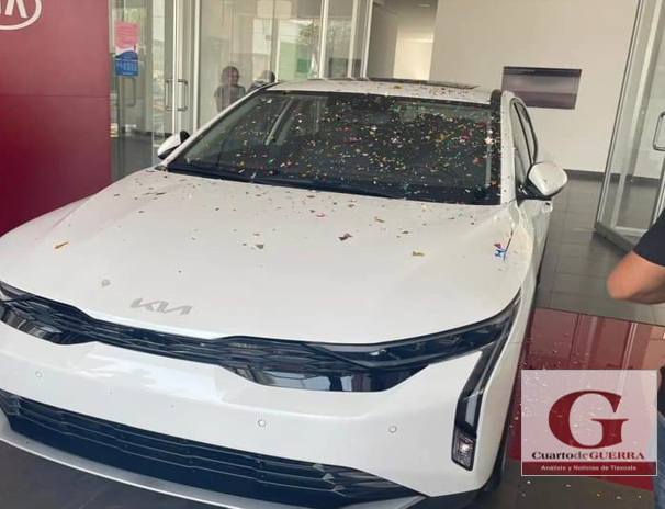Imparable el robo con violencia, en Panotla, sujetos armados lo despojan de su unidad