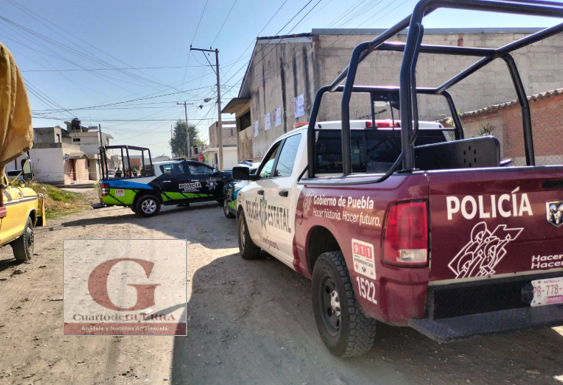 De un balazo asesinan a un hombre en plena vía pública en límites de San Pablo del Monte