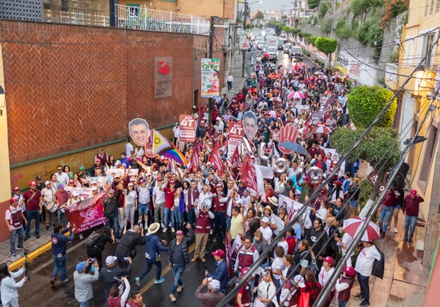 Cierra fuerte Alfonso Sánchez García campaña rumbo a la alcaldía en Tlaxcala Capital; es evidente el respaldo ciudadano