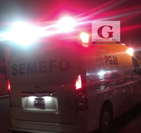 Sin equipo de protección, se accidenta un joven a bordo de su motocicleta y muere, en Yauhquemehcan