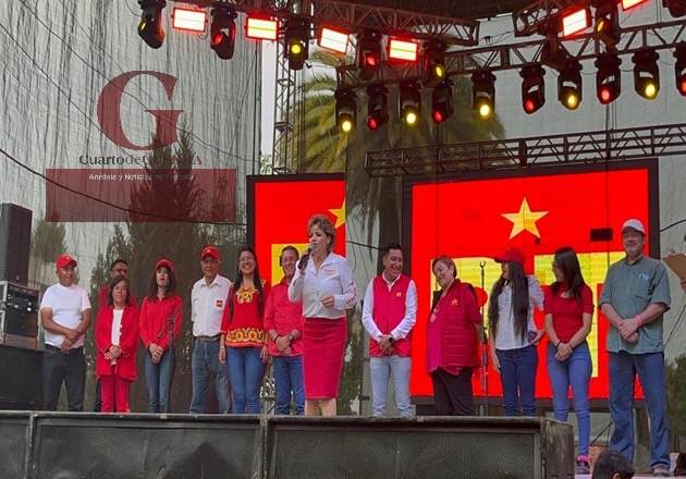 Promete Marina Aguilar trabajo y gestión desde el Congreso local para Apizaco