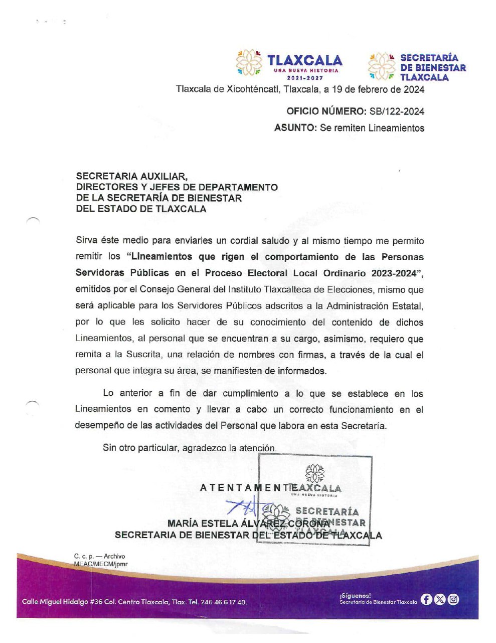 Secretaría de Bienestar niega delito electoral, en caso de vehículo con calentadores solares retenido en Tetla