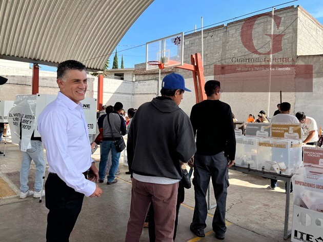 Insta Alfonso Sánchez a desarrollar jornada electoral en calma y sin contratiempos