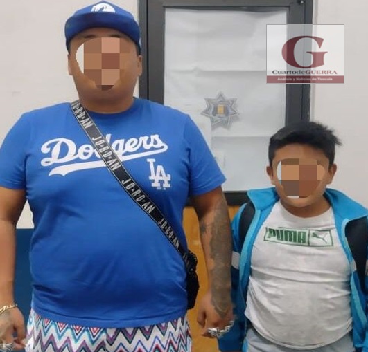 Padre olvida recoger a su hijo después de la escuela, en San Pablo del Monte