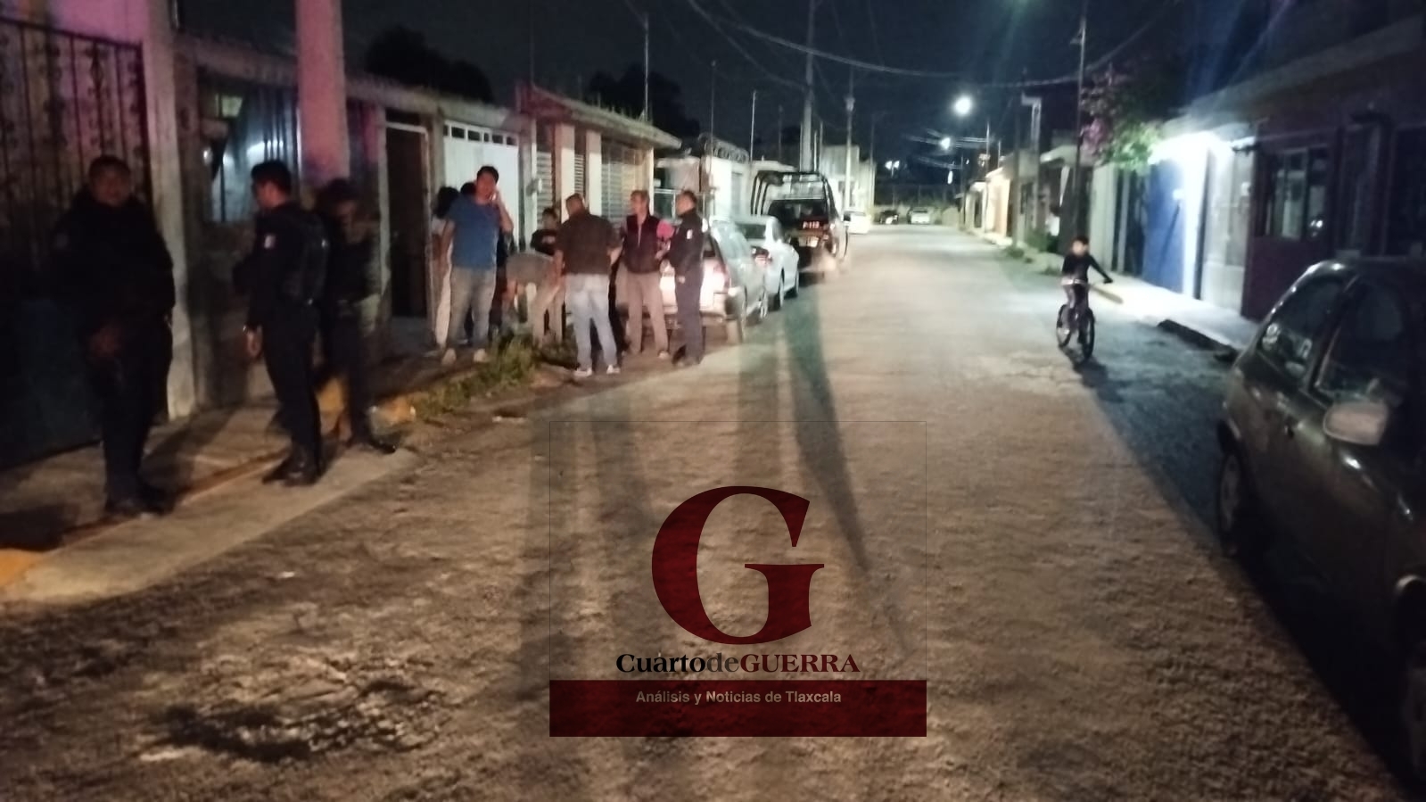 Sujetos en motocicleta balean a motorista para tratar de robarle su unidad, en Tlaxcala