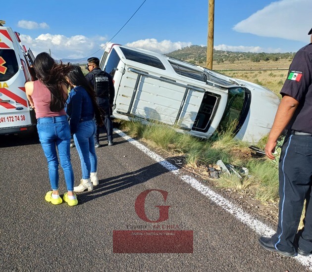 Deja al menos cinco personas lesionadas choque en Xaloztoc