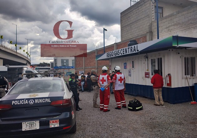 Atracan a trabajador de gasera en Chiautempan y se roban dinero en efectivo