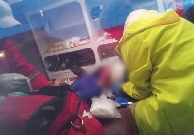 Atiende Protección Civil de Huamantla a dos mujeres lesionadas por piedras