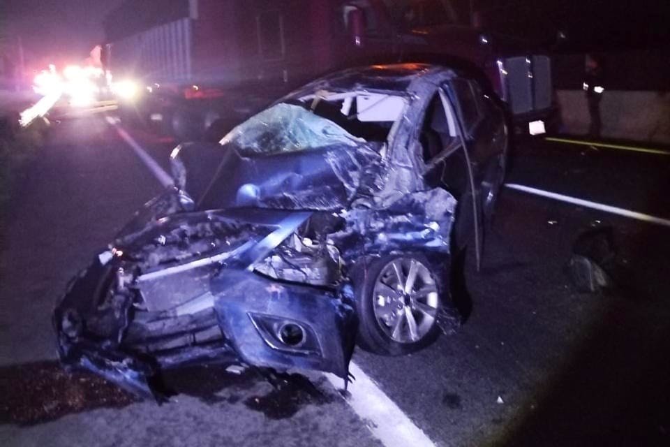 Atiende policía de Huamantla accidente vehicular en la colonia Cuauhtémoc