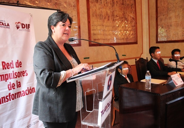 Las niñas y los niños son los futuros líderes en nuestro país, señala la alcaldesa Maribel Pérez en el Cabildo Infantil Tlaxcala Capital 2024