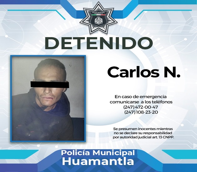 Operativo Centinela de la Policía de Huamantla da resultados positivos