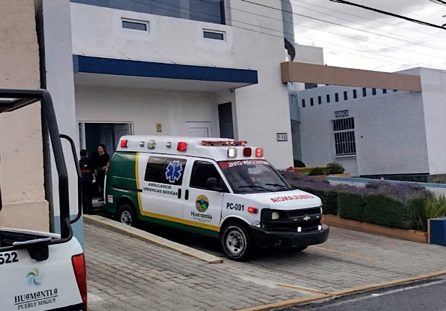 Oportuna intervención de Protección Civil de Huamantla salva a persona con problemas respiratorios