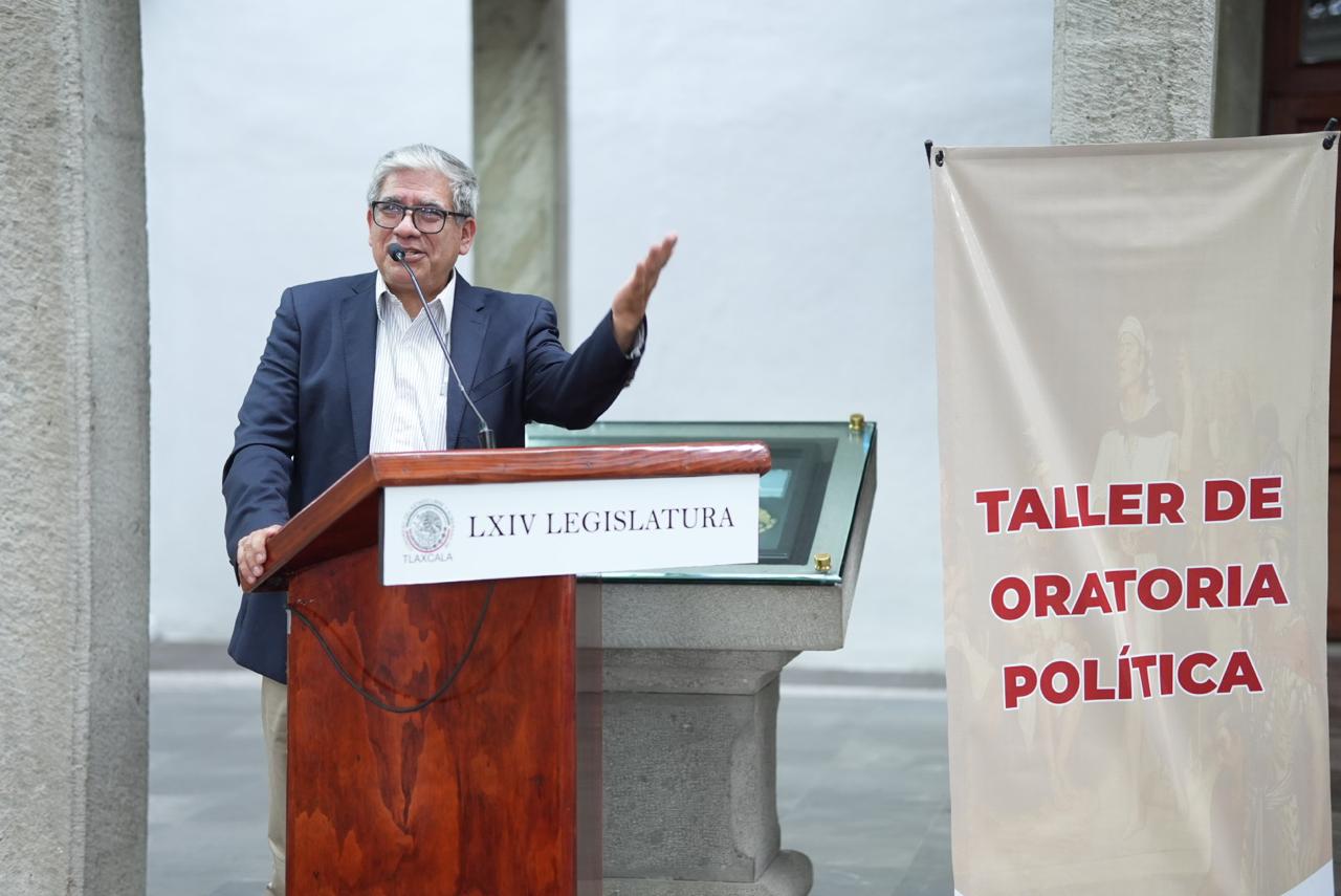 Inauguran Taller de Oratoria Política en el Congreso del Estado de Tlaxcala