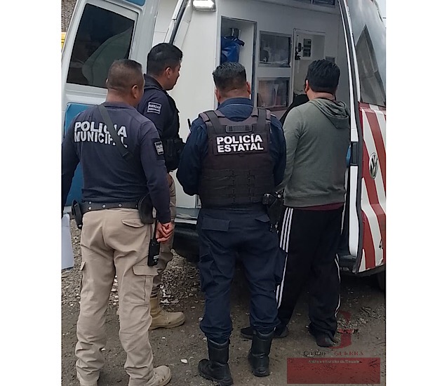 En Santa Cruz Tlaxcala, hombre se resiste a asalto y termina herido de bala